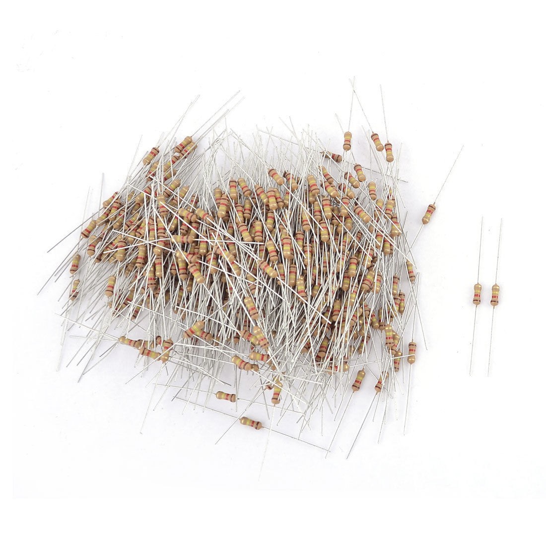 500 x Resistor 120K ohm OHMS 1/4W 250V 5% Carbon Film