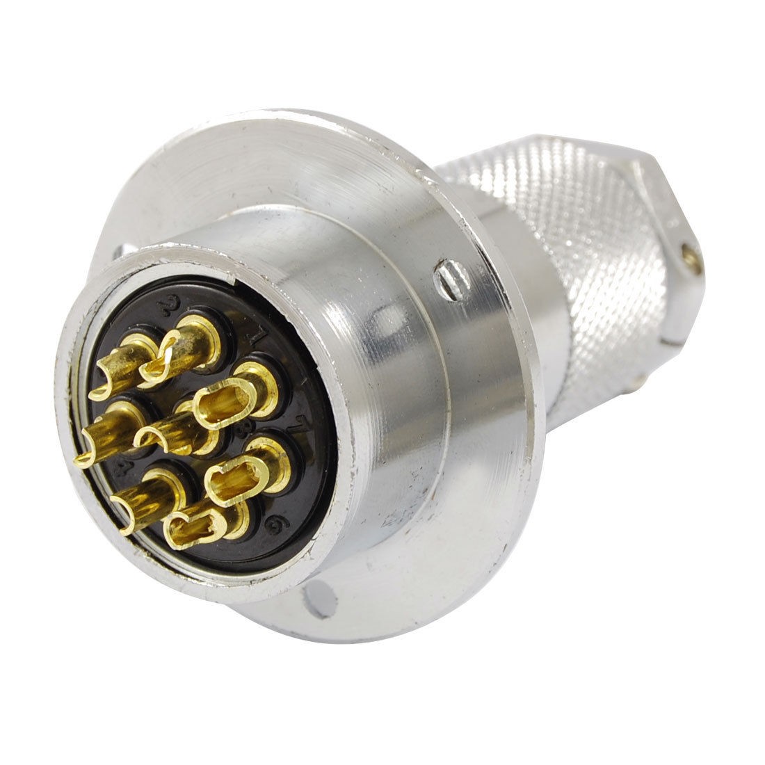 8P 8 Pin Electrical Deck Aviation Cable Connector Plug 10A