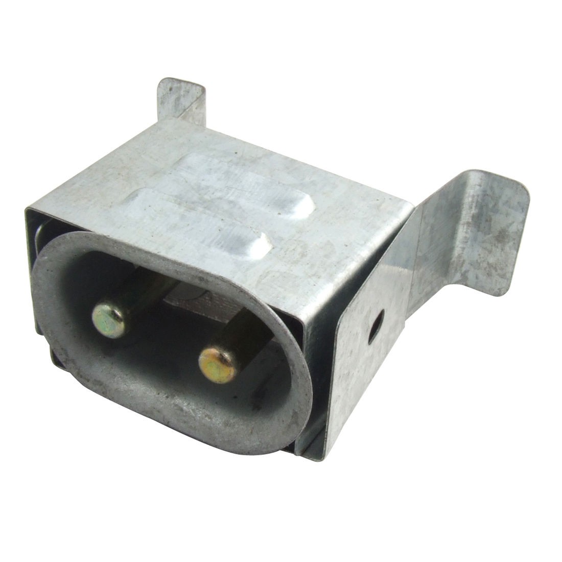 Electric Heater Replacement 2 Pin Metal Shell High Temperature Plug AC 220V