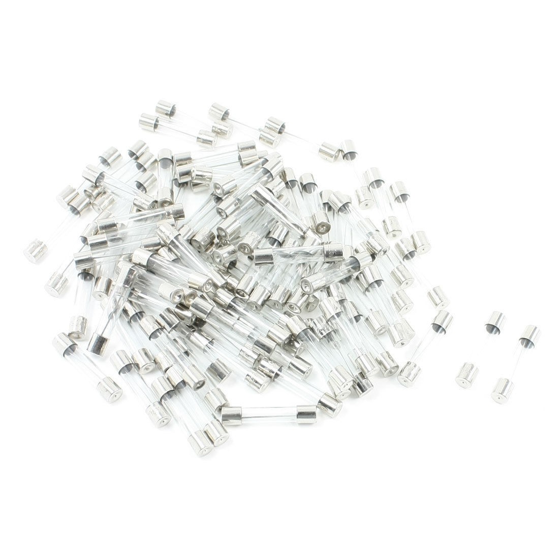 100 Pieces 10A 250V Quick Fast Blow Glass Tube Fuses 6mm x 30mm