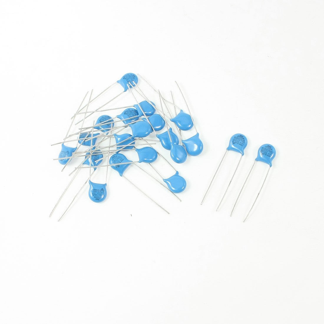 20 Pcs AC 250V 3300pF Radial Lead DIP Ceramic Disc Capacitors