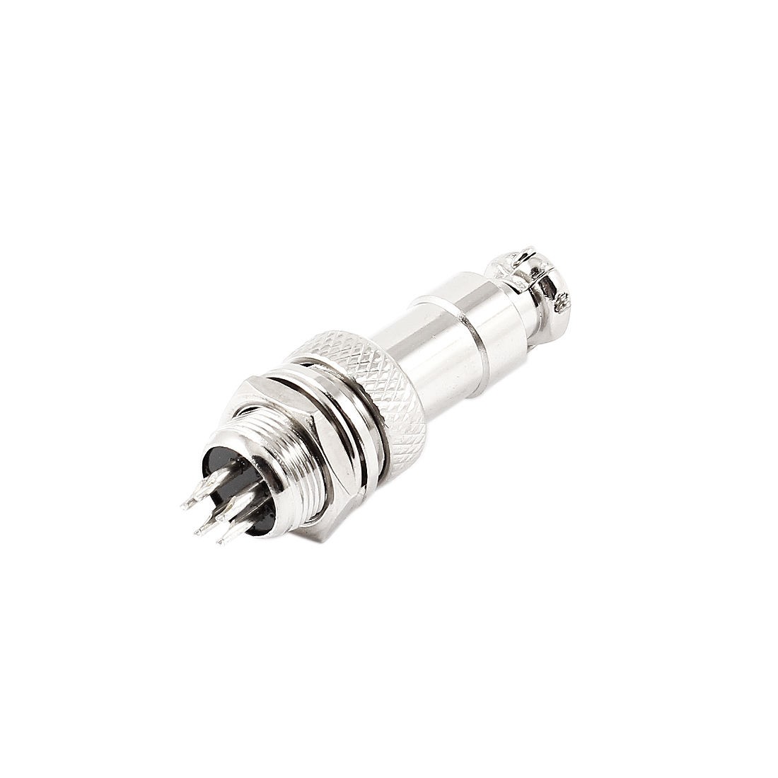 12mm 1 4PT Thread Dia Aviation Connector Plug Joint 5P 5 Pin 5A AC 200V