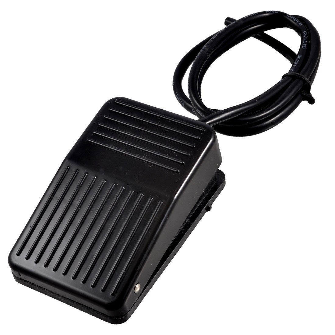 Nonslip Plastic Momentary Power Foot Pedal Switch AC 250V 10A SPDT 1NO 1NC