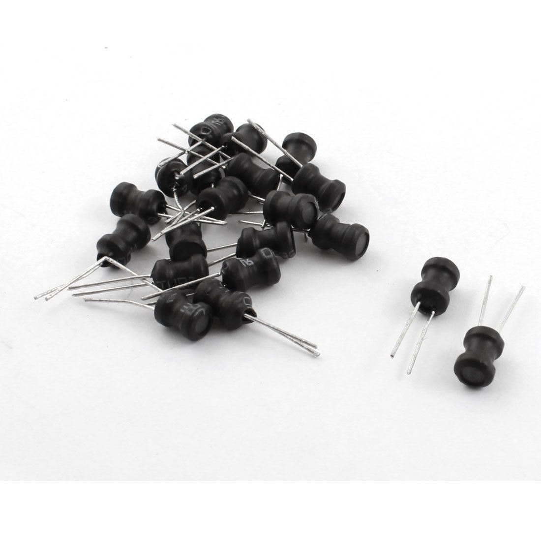 20Pcs 2.2mH 400mA 10% Tolerance Radial Coil Choke Inductor 6mm x 8mm