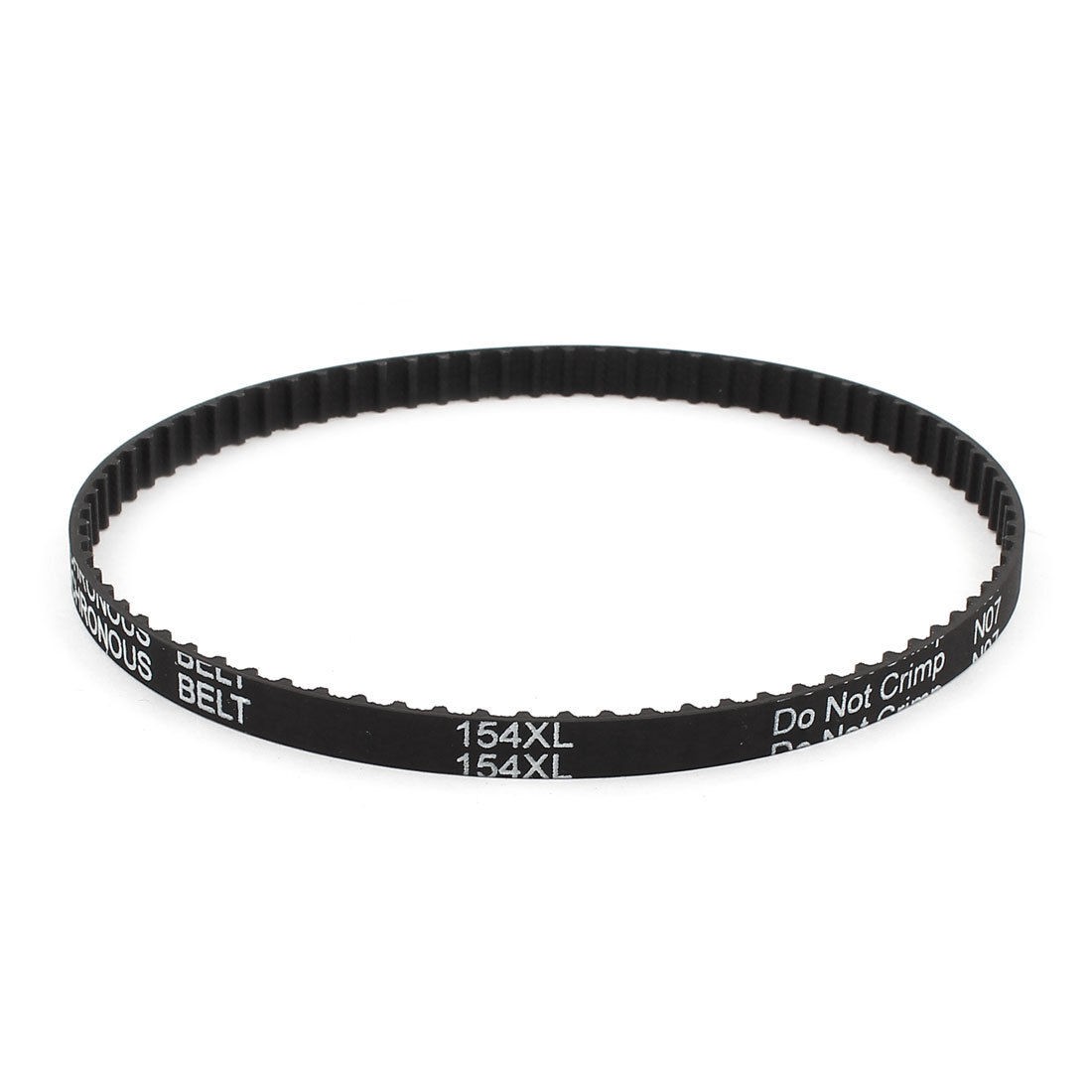 154XL 031 Engine Rubber Timing Belt 77T 5.08mm Pitch 7.9mm Width Black