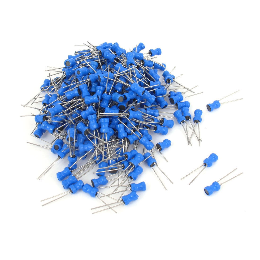 500Pcs 33UH 4mm x 7mm UL-polyolefin Metal Electronic Circuit 2-Pin Inductors