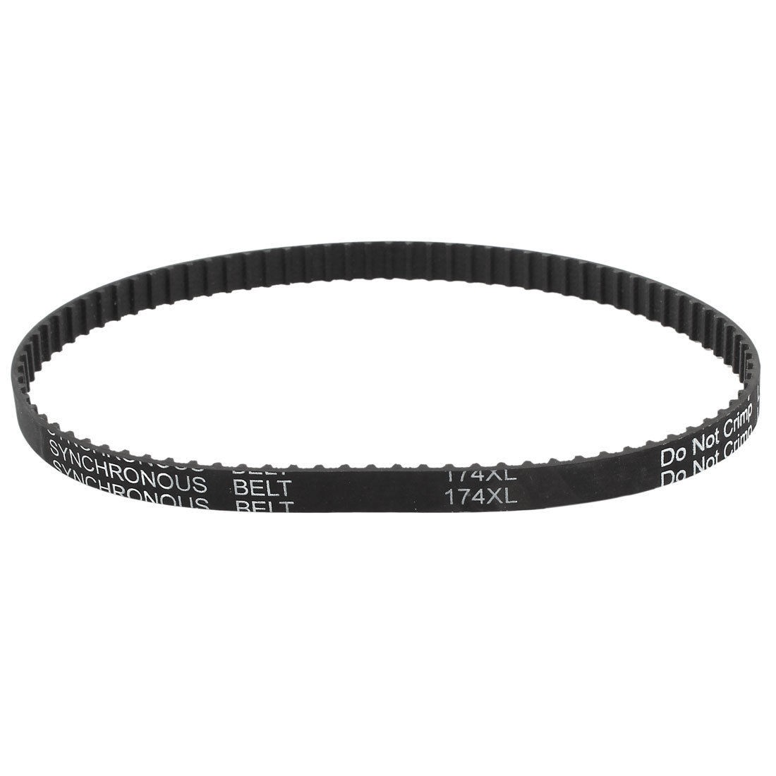 174XL 037 87T 9.5mm Width 5.08mm Pitch Rubber Cogged Industrial Timing Belt