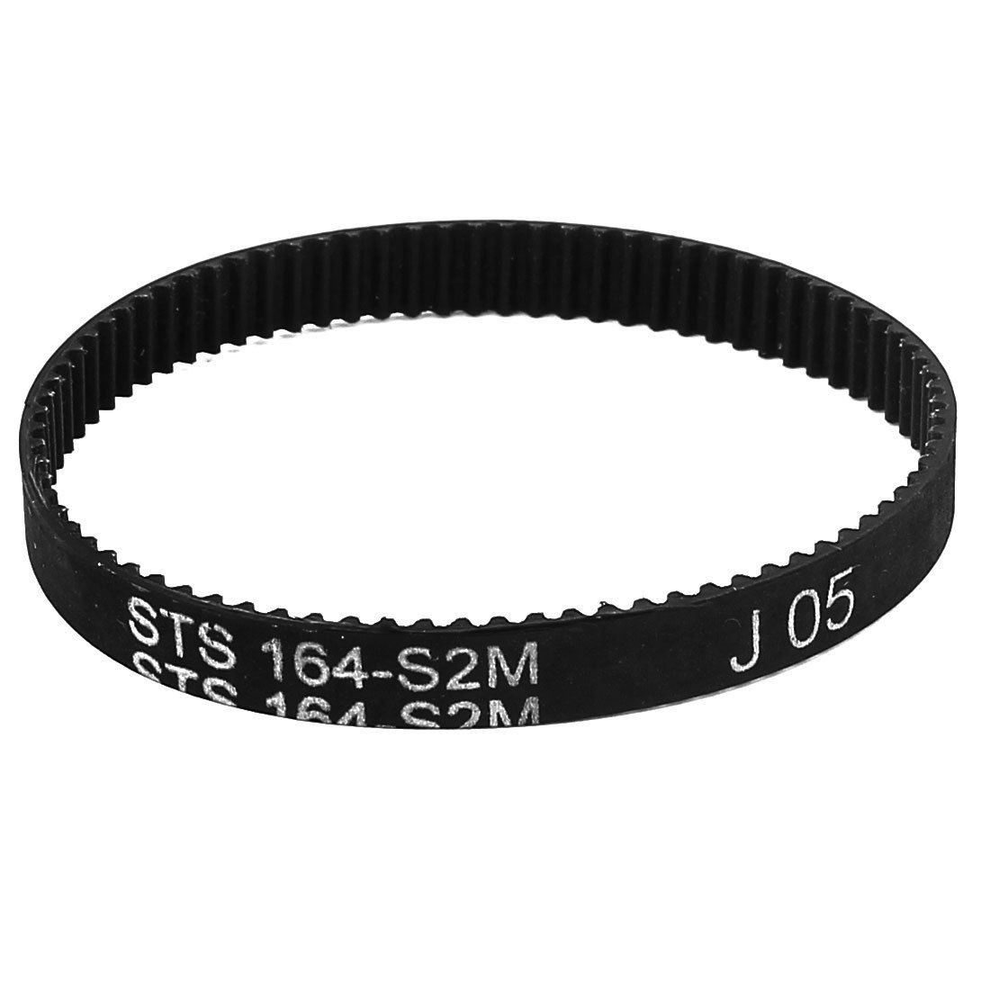 6mm Width 82 Teeth Engine Rubber Timing Belt 164mm Pitch Long S2M-164