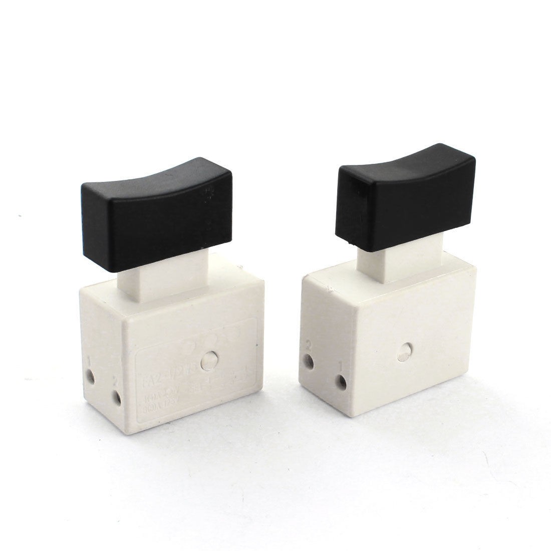 2 Pcs FA2-4/2W5 DPST 2NO Momentary Action Trigger Switch for Electric Drill