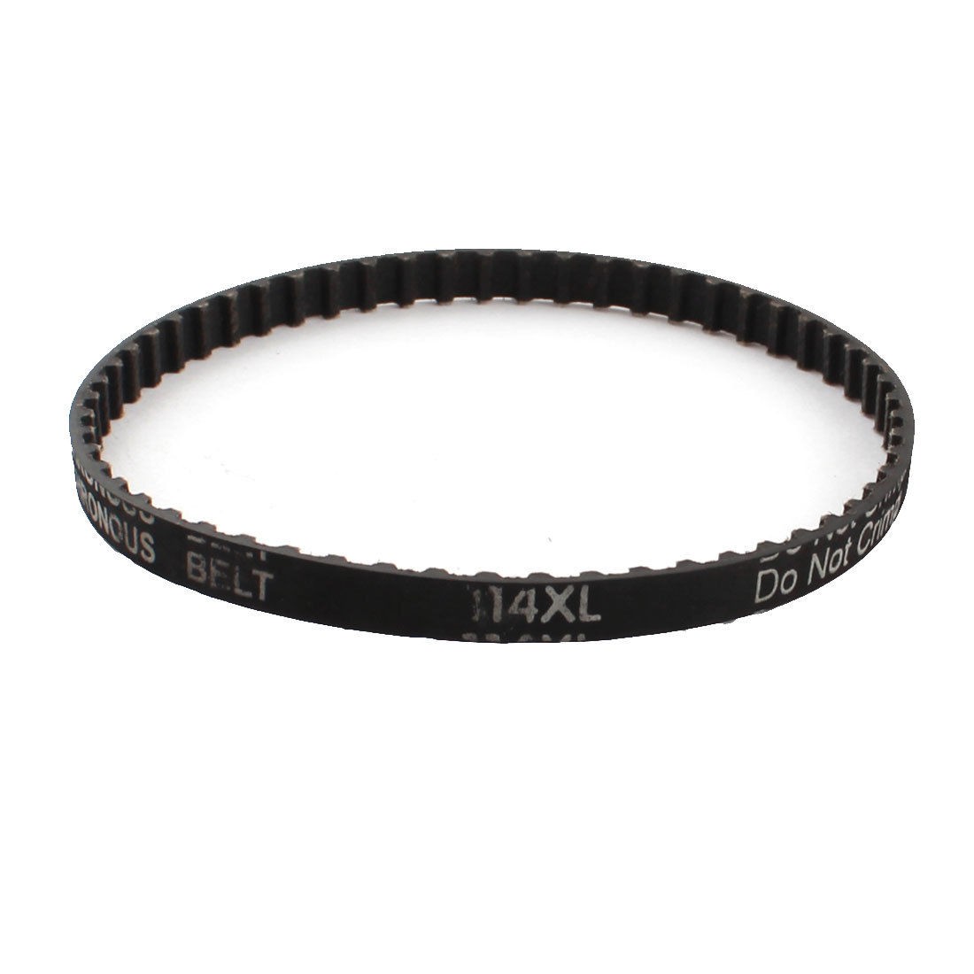 XL-114 57 Teeth 025 6.4mm Width Black Rubber Cogged Industrial Timing Belt 11.4"