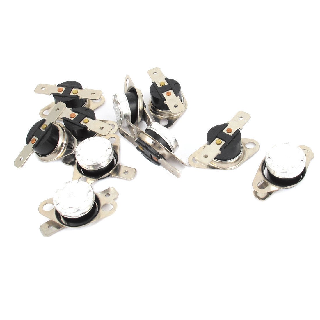 10Pcs KSD301 105C Celsius Normal Close Thermostat Temperature Control Switches