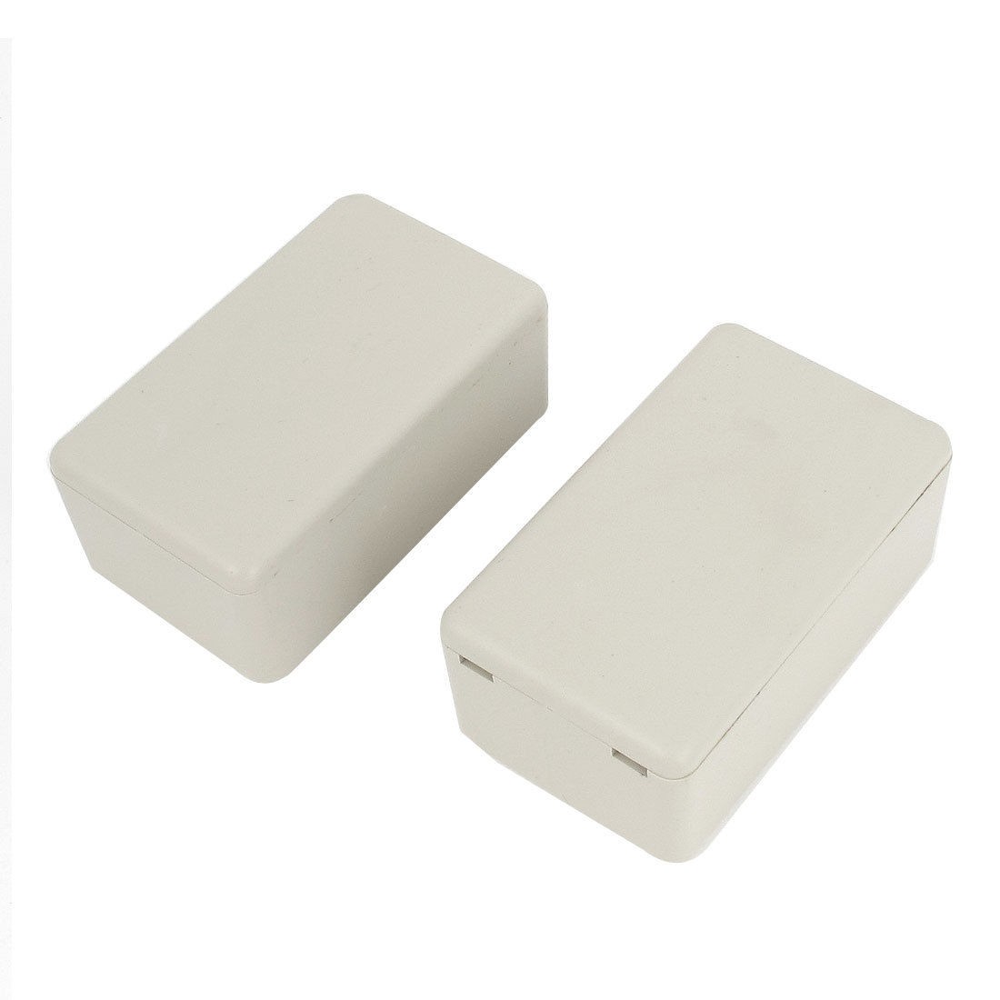 2Pcs Sealed Plastic Enclosure Electronic Switch Junction Box Case 61 x 36 x 26mm