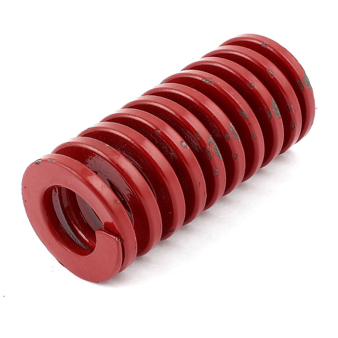 Red Medium Load Press Flat Coil Compression Die Spring 35mm x 17.5mm x 75mm