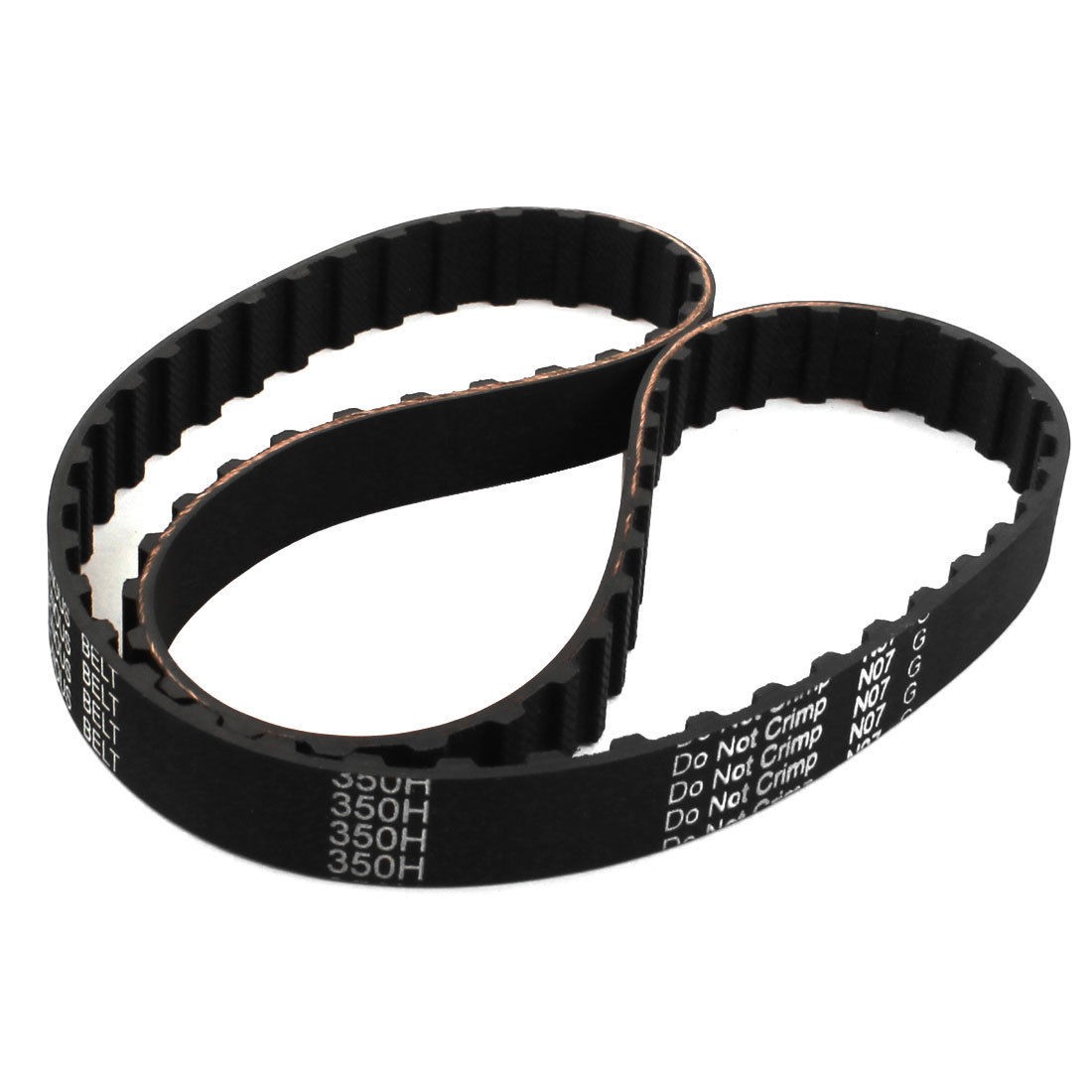 350H 075 70-Tooth 0.75" Width 0.5" Pitch Black Stepper Motor Timing Belt 35"