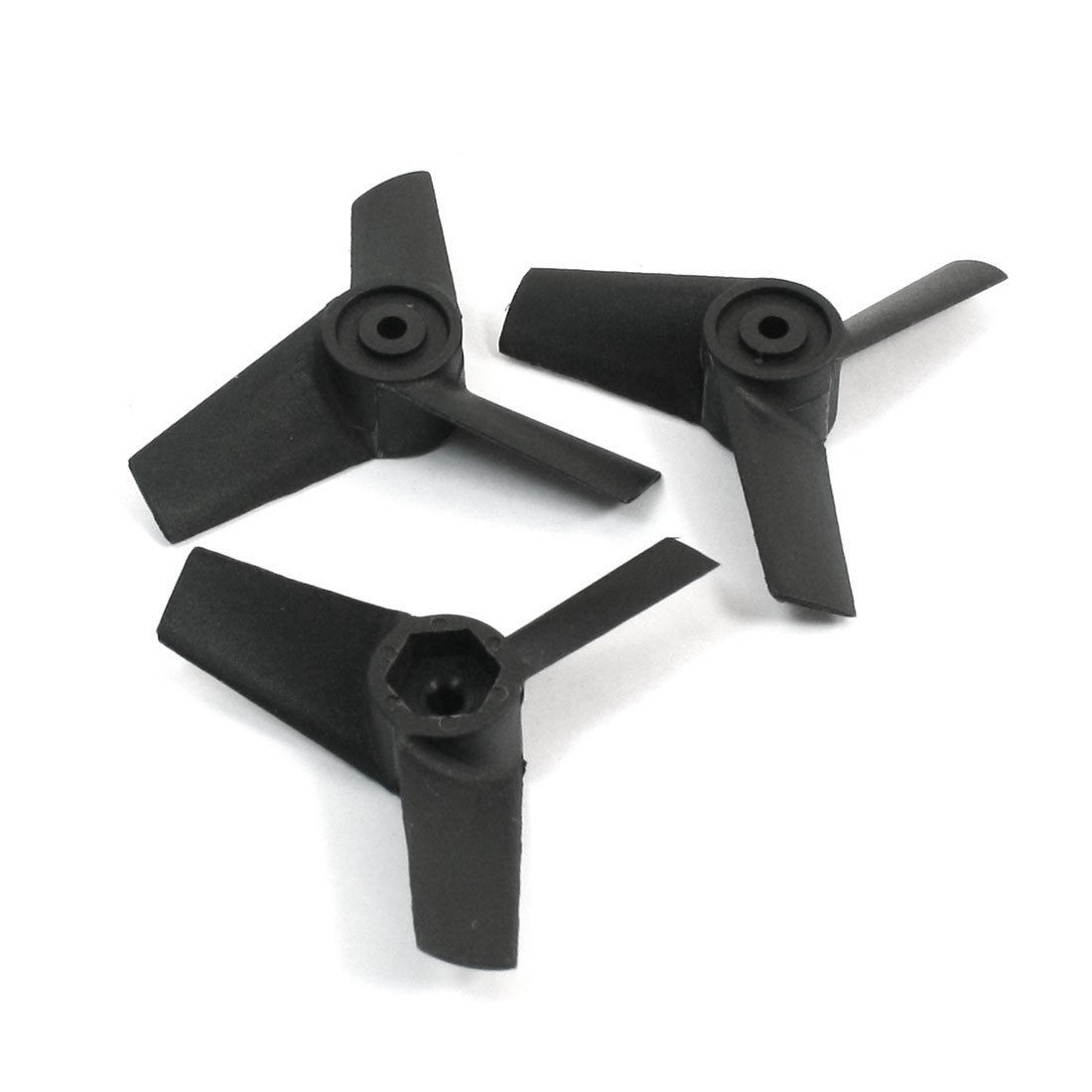 3Pcs 3 Blades Ducted Fan Inversion Propellers 55mm for 3mm Dia Motor Shaft