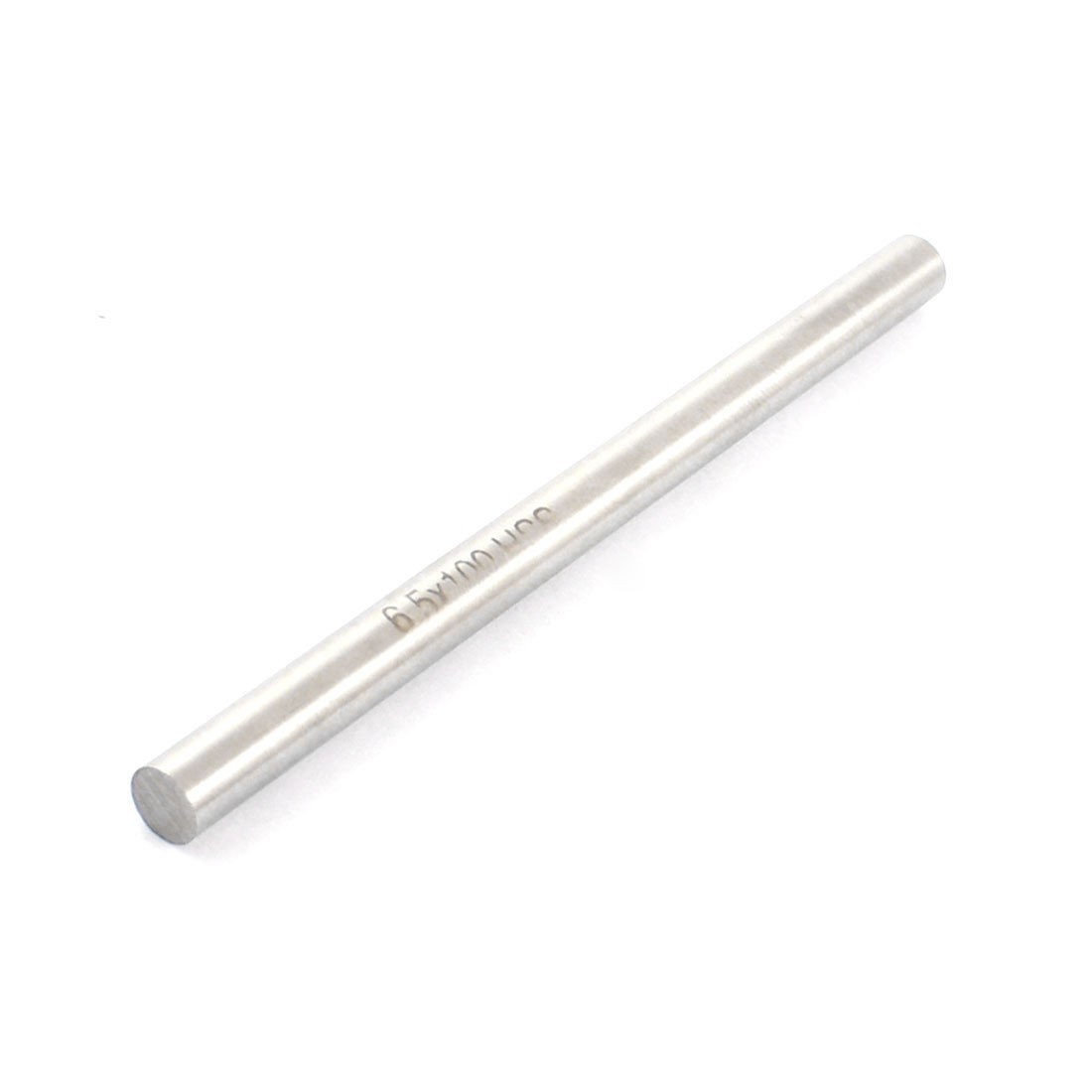 Silver Tone HSS Machine Lathe Tool Round Bar Stick 6.5mm x 100mm