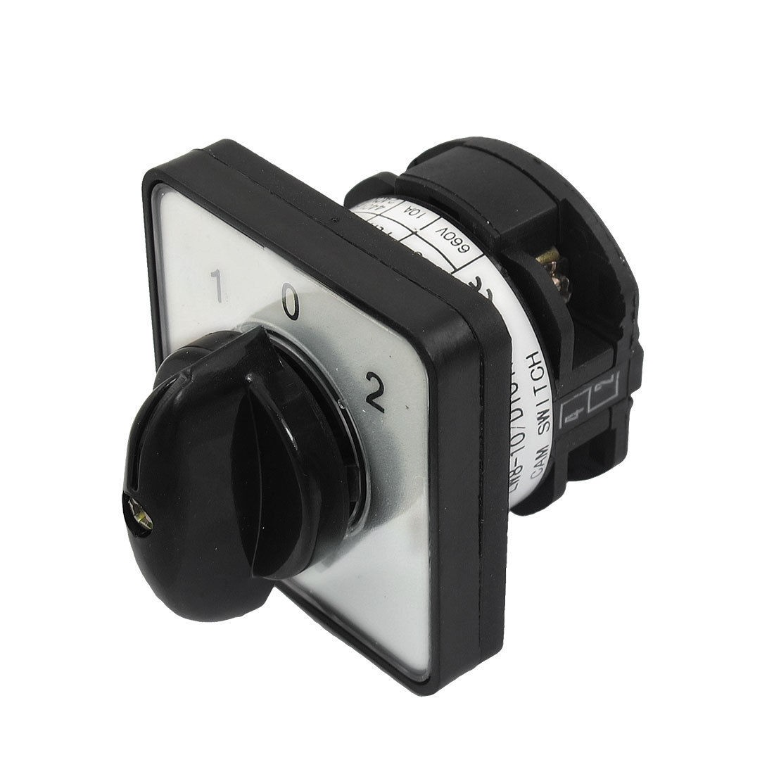 Three Position AC 660V 10A Latching 4 Terminal Cam Combination Changeover Switch