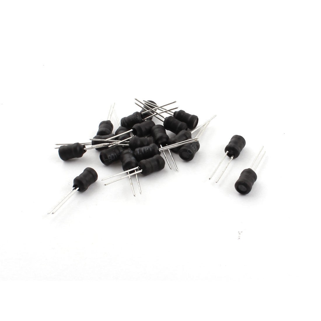20PCS 2.2UH 250mA 5x7mm Power Plug-in Inducers Magnetic Core Inductors
