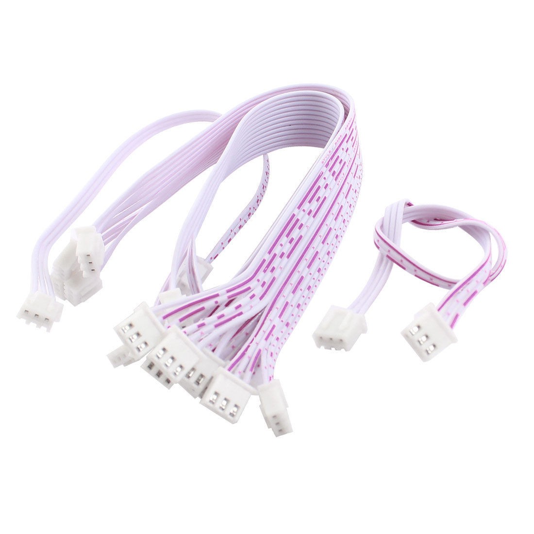 10 Pcs 2.54mm 3Pin 2S 7.4V Lipo Balance JST-XH Plug Extension Lead 8"