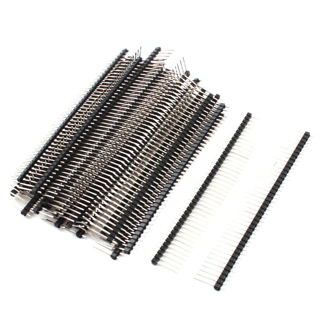 30pcs 2 54mm 40pin Male Single Row Through Hole Pin Header Strip