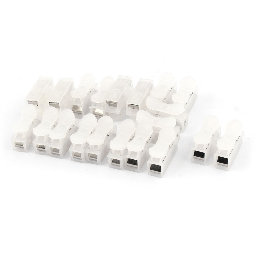 10 Pieces Wire Connection 2 Position Barrier Screw Terminal Strip Block 380V 10A