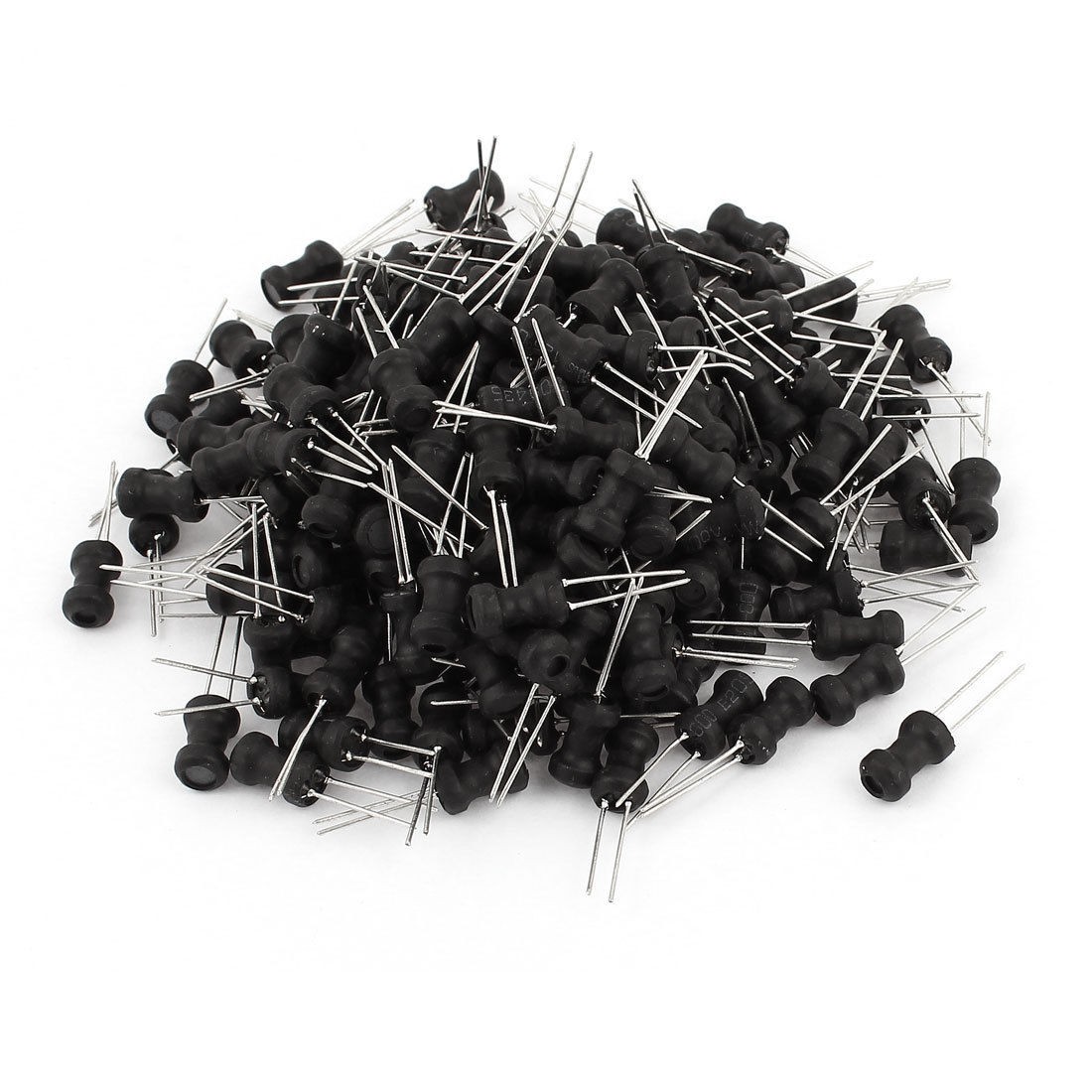 200pcs PCB Board Radial Lead Inductor 82uH 600mA 6x10mm 10% Tolerance