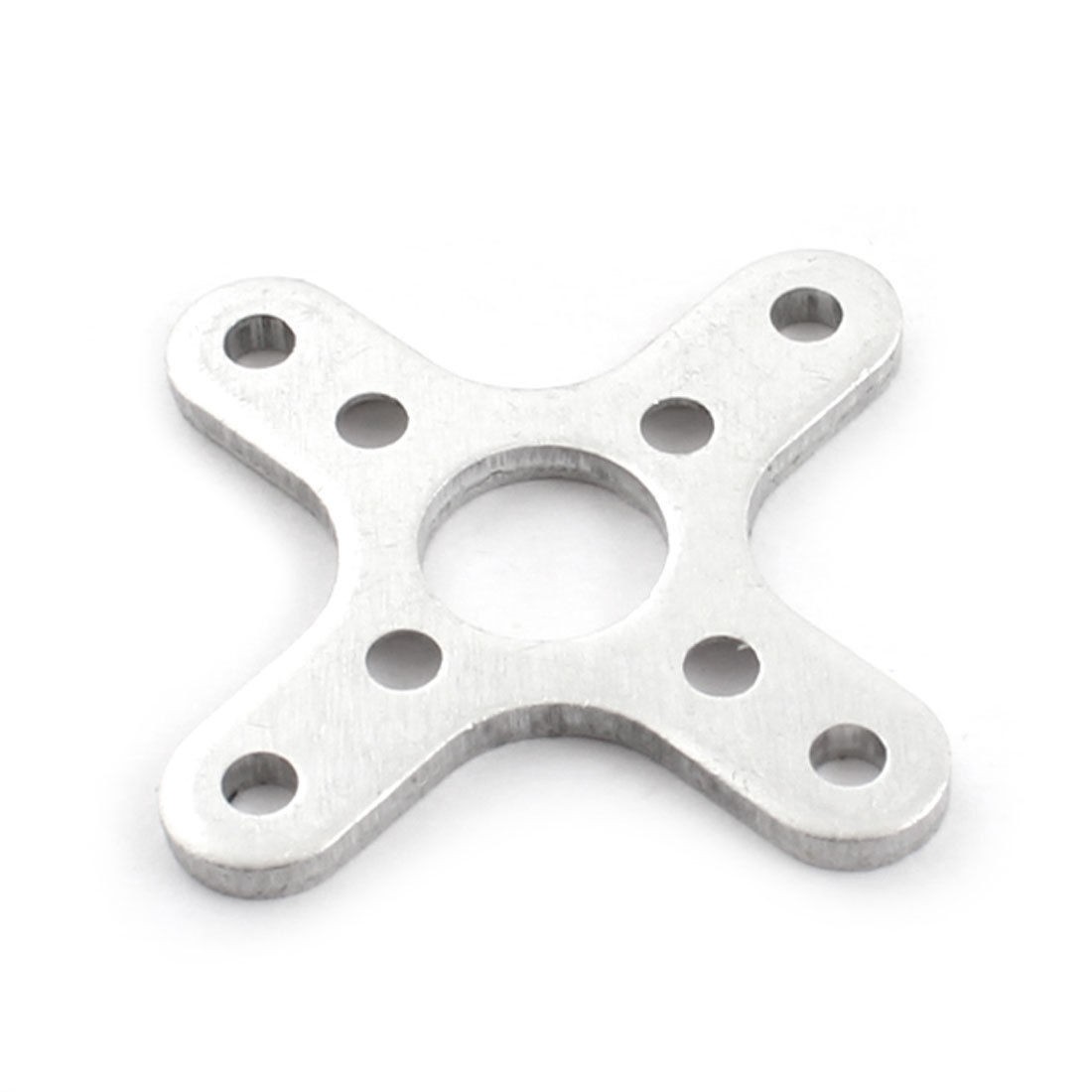 RC Airplane Helicopter Spare Parts Motor Mount Adapter Silver Tone