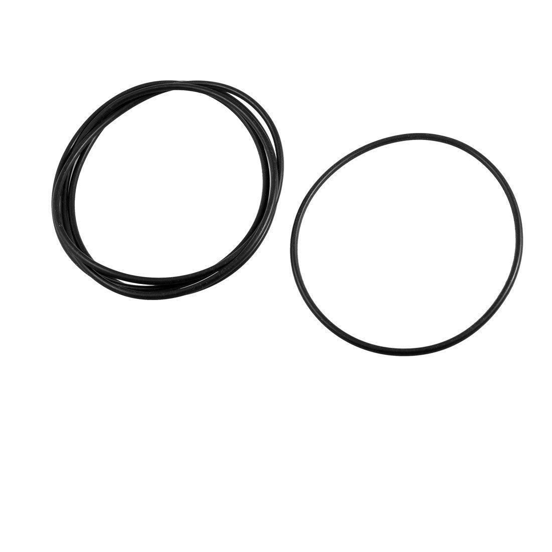5 x 100mm External Dia 3.1mm Thickness Mechanical Rubber Oil Seal O Ring Gaskets