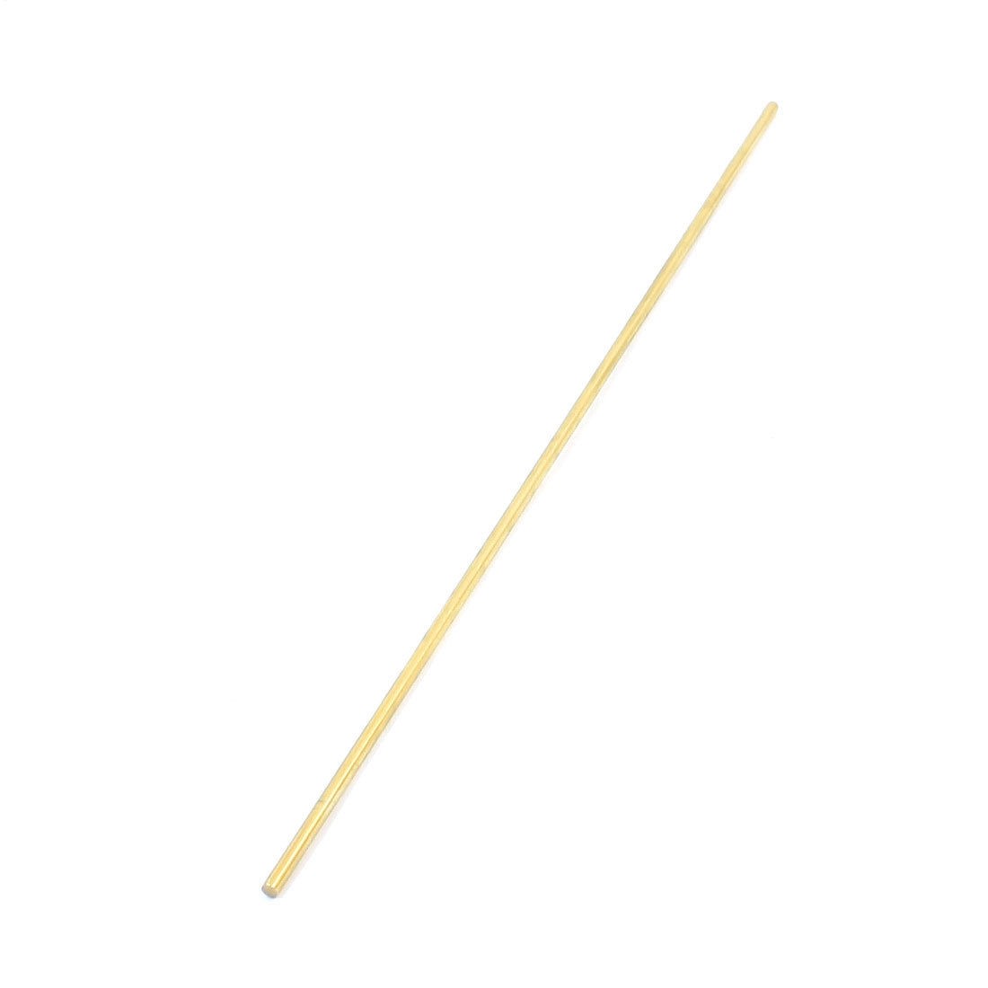 CNC Lathe Machine 250mm Length 3mm Dia Brass Axle Round Stock Rod Bar