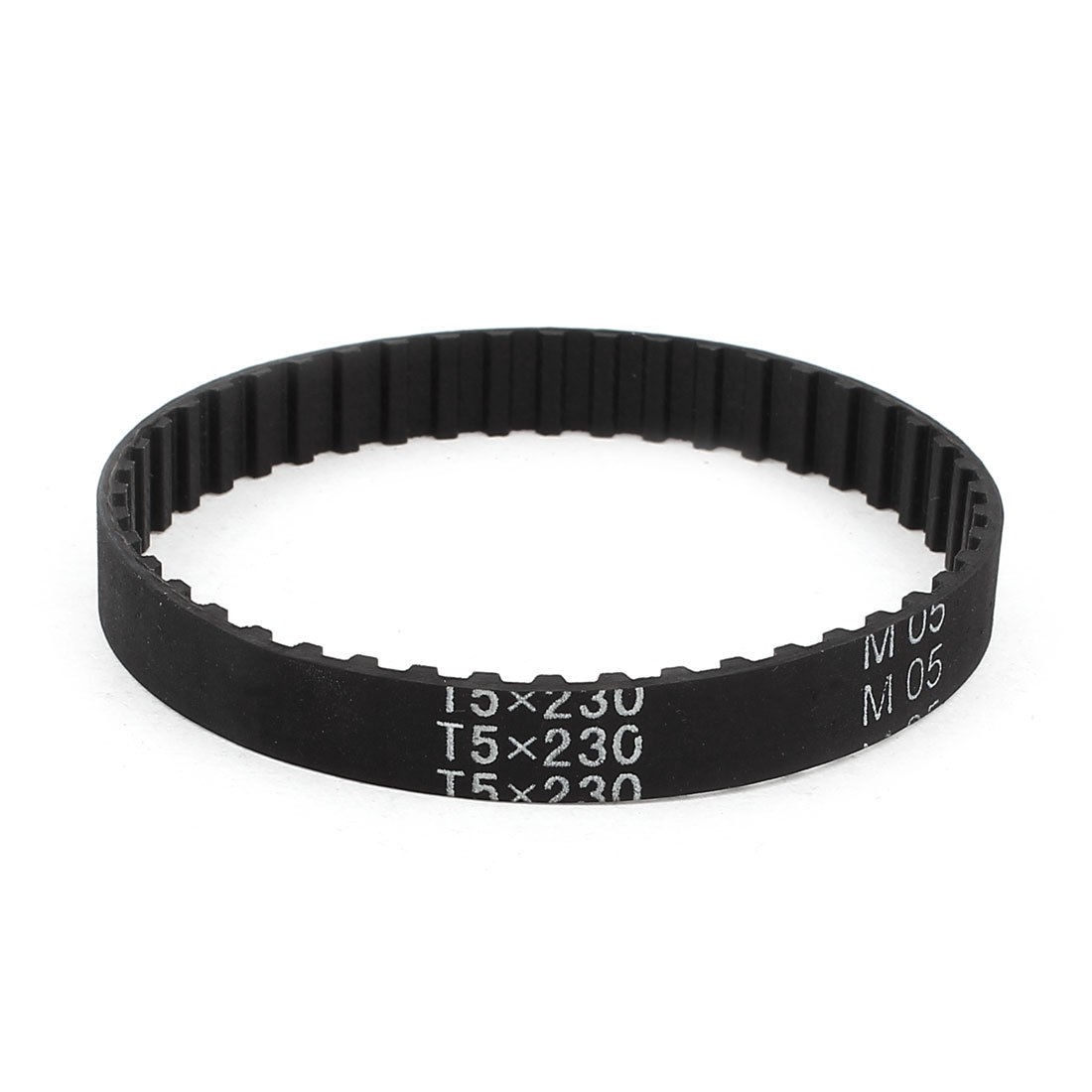 T5x230 46 Teeth 10mm Width Rubber Drying Machine Timing Belt Black