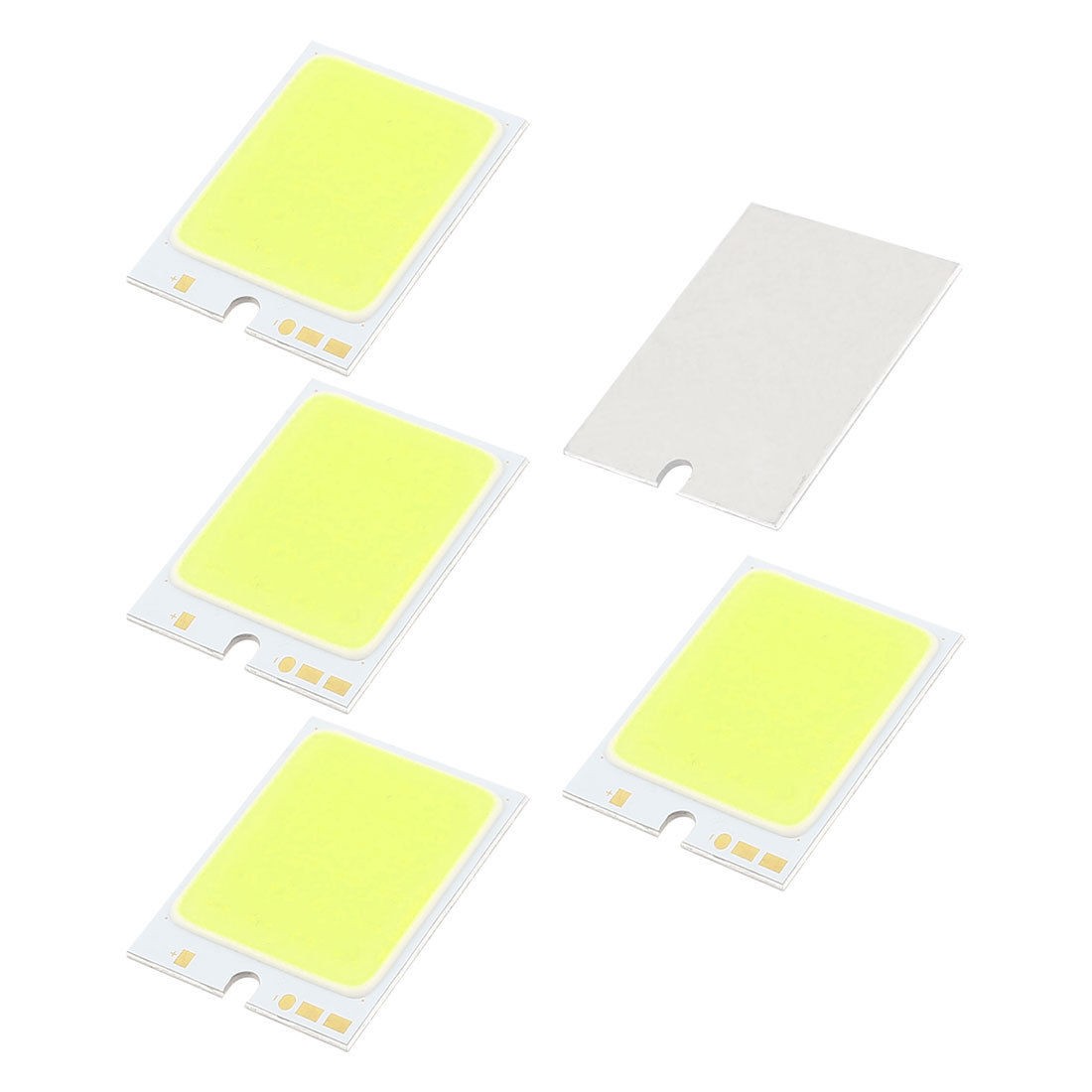 5pcs 2W DC9-11V 200mA 80-90LM/W White LED Light COB Lamp Bead Chip