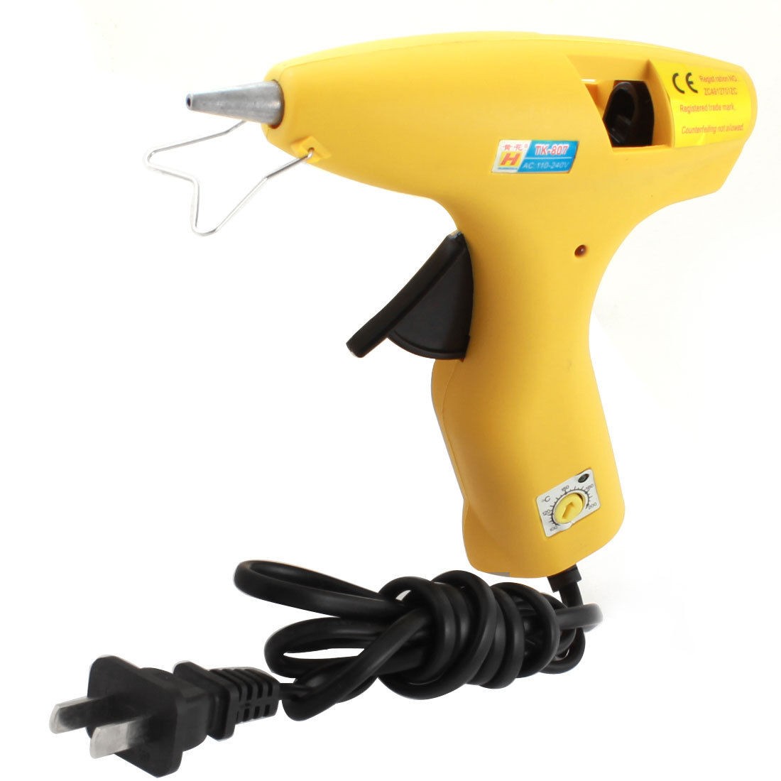 AC 110-240V US Plug 100C-200C Temperature Range Hot Melt Glue Gun 30W TK-807