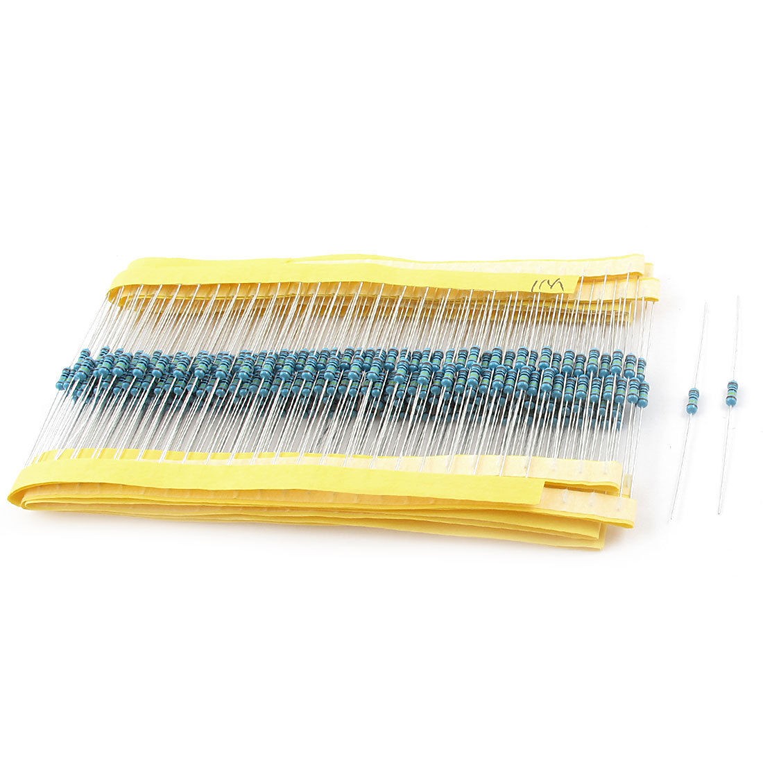 300 Pcs Axial Lead 1/4W 1% Tolerance 1M Ohm Flameproof Metal Film Resistor