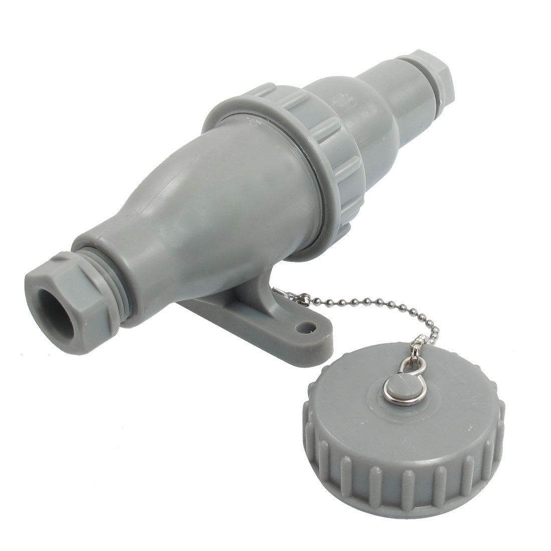 125VAC 10A 3P Gray Waterproof Marine Plug Socket Set Junction CTF2-3/CZF2-3