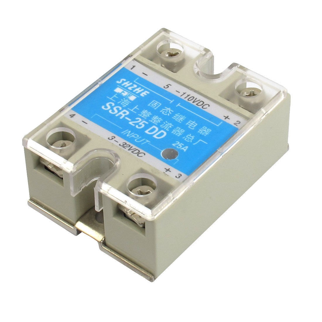 SSR-25DD DC to DC Covered Solid State Module Relay DC 3-32V DC 5-110V