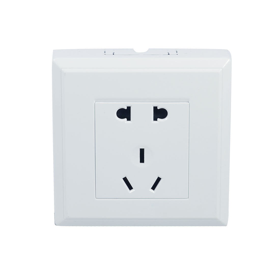 Square 2 Pin US EU Outlet 3 Pins AU Socket Wall Plate 10-16A AC 110-250V