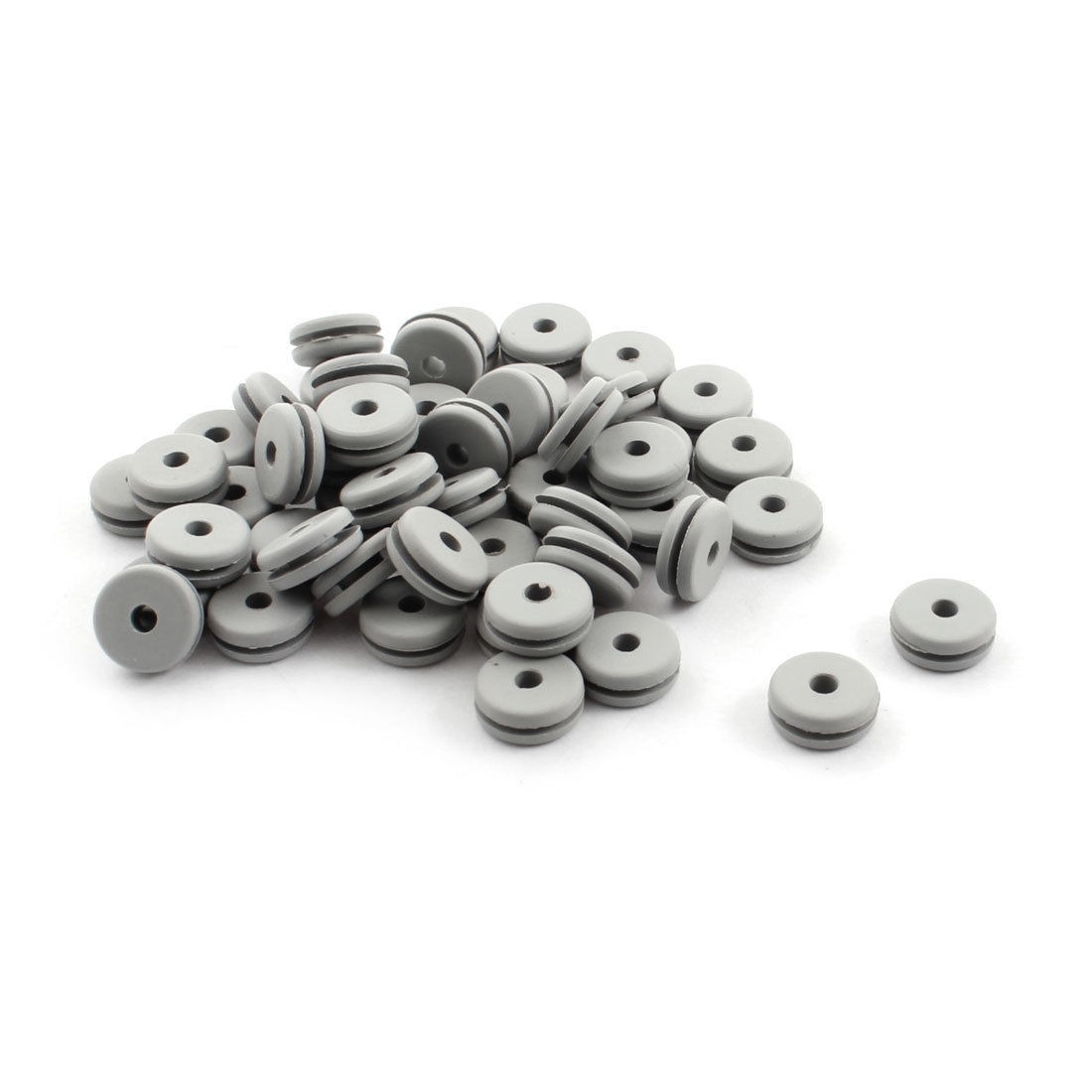 50Pcs RC Canopy Rubber Grommet 2.8x5.5x11x4.5<wbr/>mm for 600 Size Helicopter