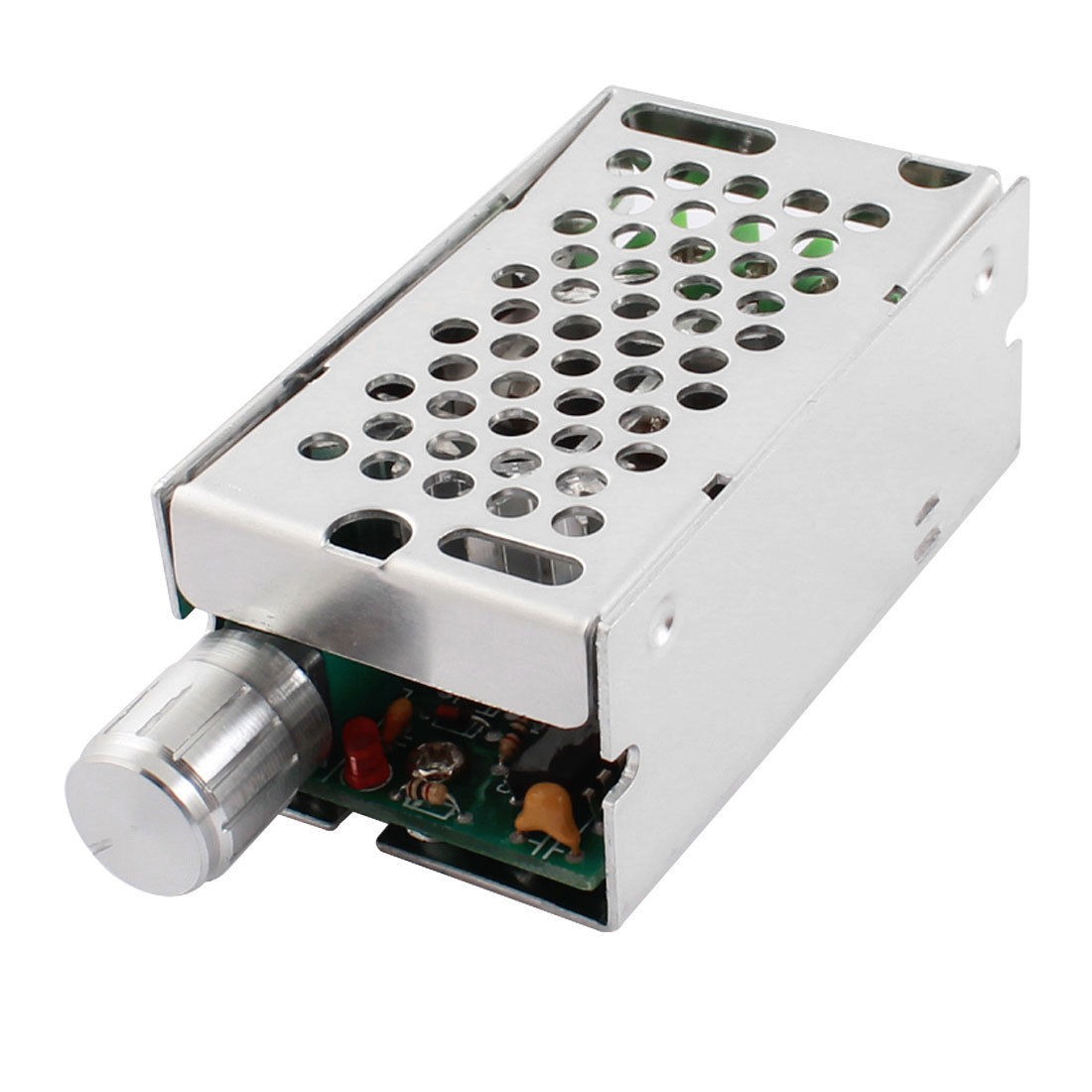 DC 12-40V 400W Rectangle Aluminum Case PWM Motor Driver Speed Controller Switch