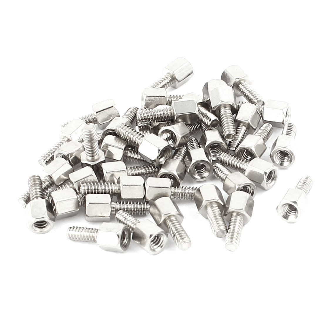 40Pcs M2.7x7mm Male to Female Thread Hex Standoff Hexagonal Spacer