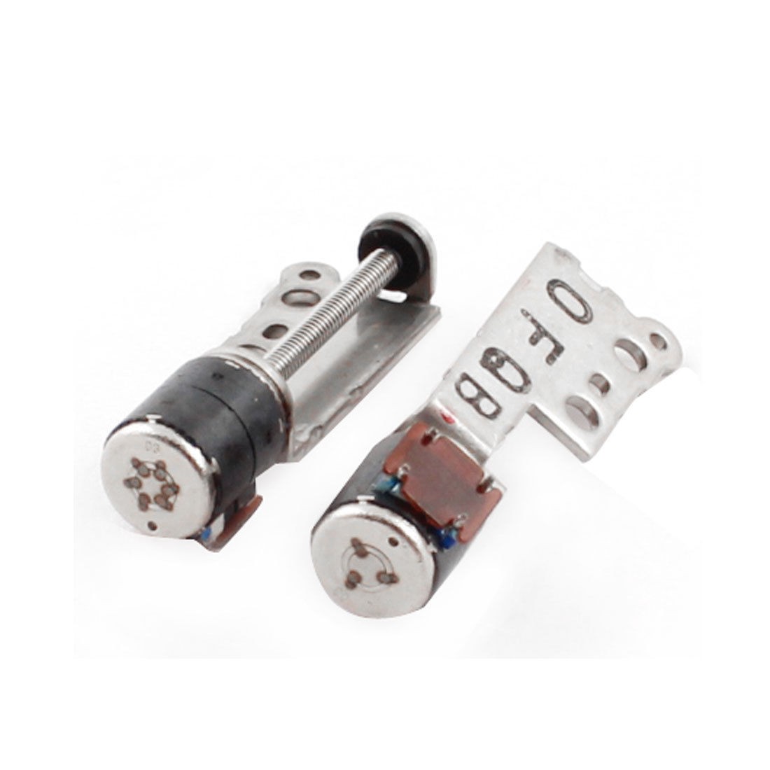 2Pcs 31000RPM DC2.8V 2-Phase 4-Wrie 2mmx15mm Screw Pole Micro Stepper Motor