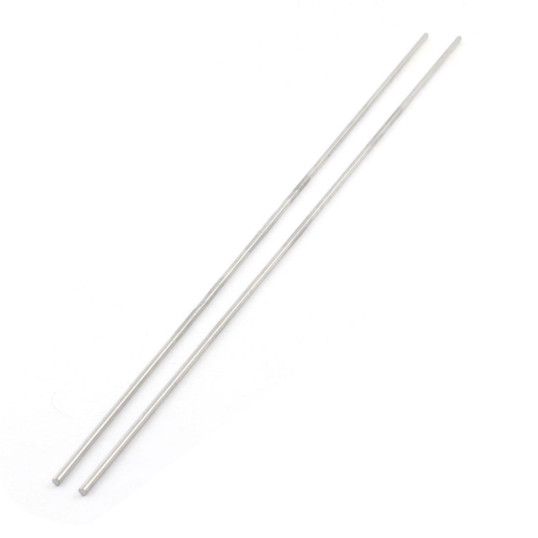 DIY RC Car Stainless Steel Straight Gear Shaft Axle Rod 350mm x 3mm 2 Pcs