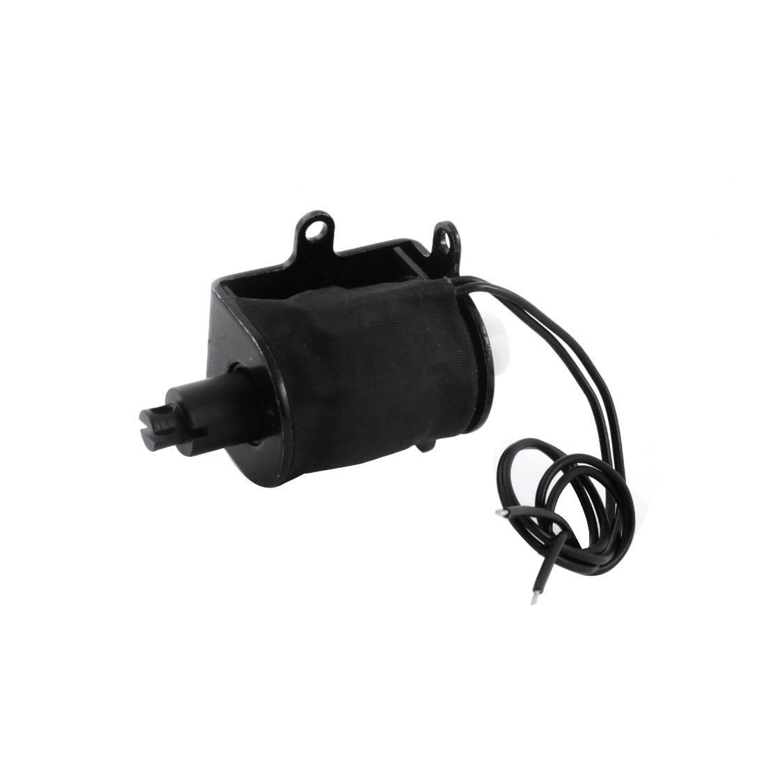 AC 220V 10mm Stroke 0.3Kg Force Open Frame Pull Type Solenoid Electromagnet