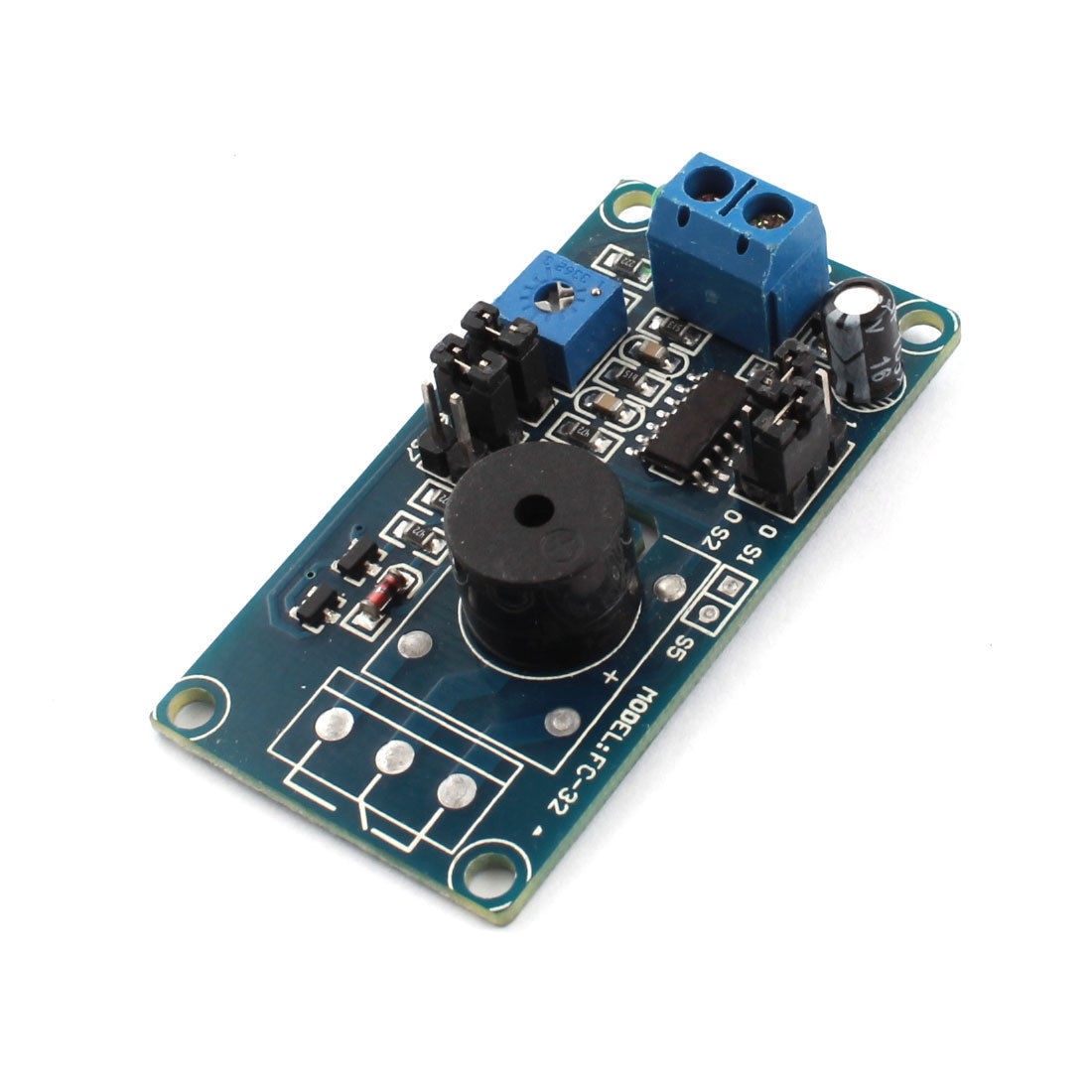 DC12V PCB Board Electricity 85dB Buzzer Alarm Time Delay Module FC-31