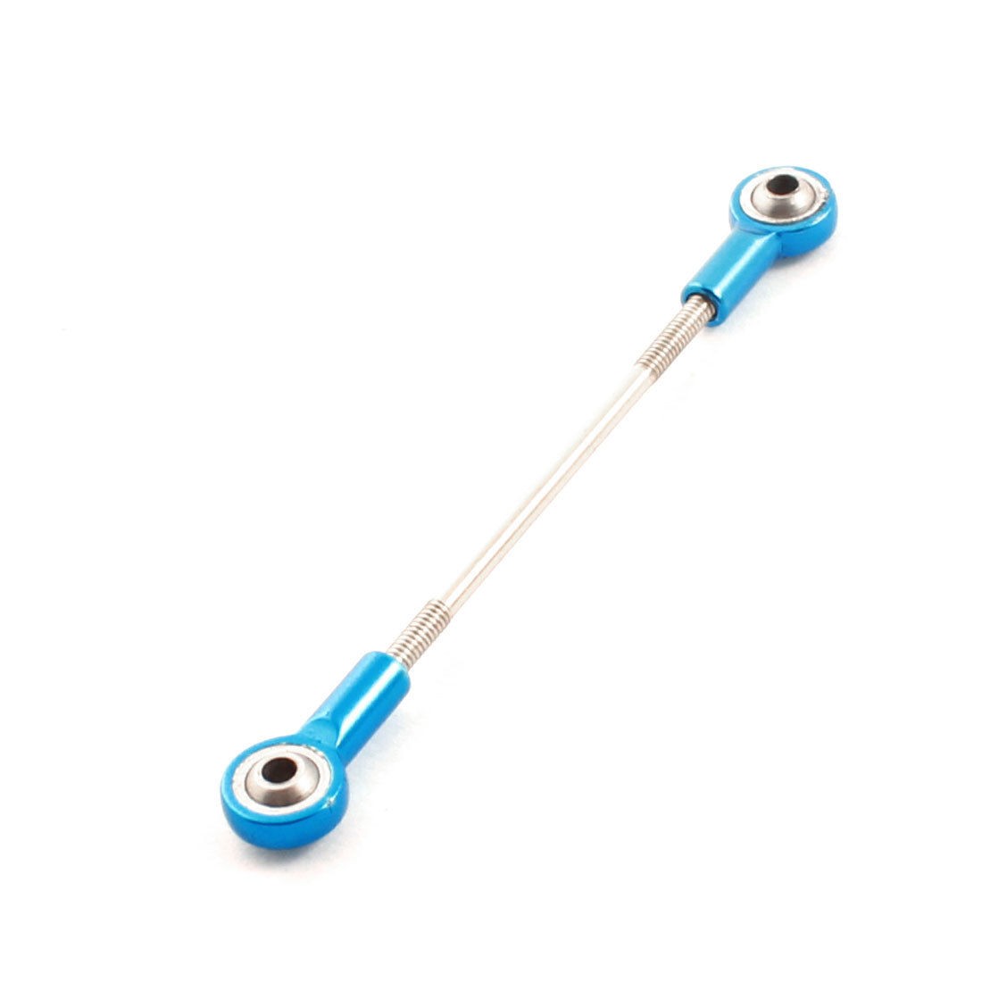 RC Model Toy Spare Parts Metal Double Ball Link Ends Push Rod 2x2x45mm Blue