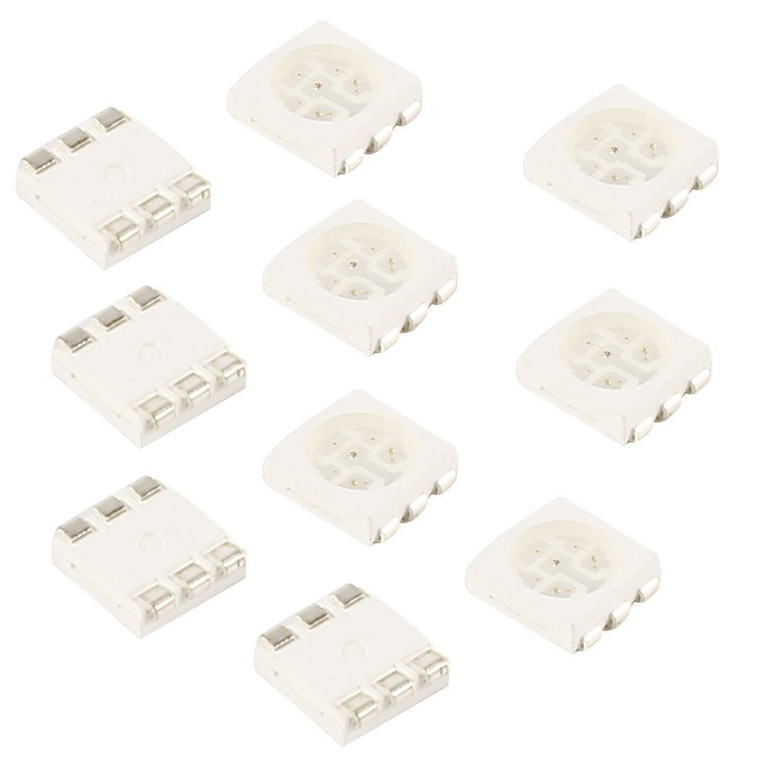 10 Pcs Superbright 2020 5050 SMD RGB LED Light Emitting Diode