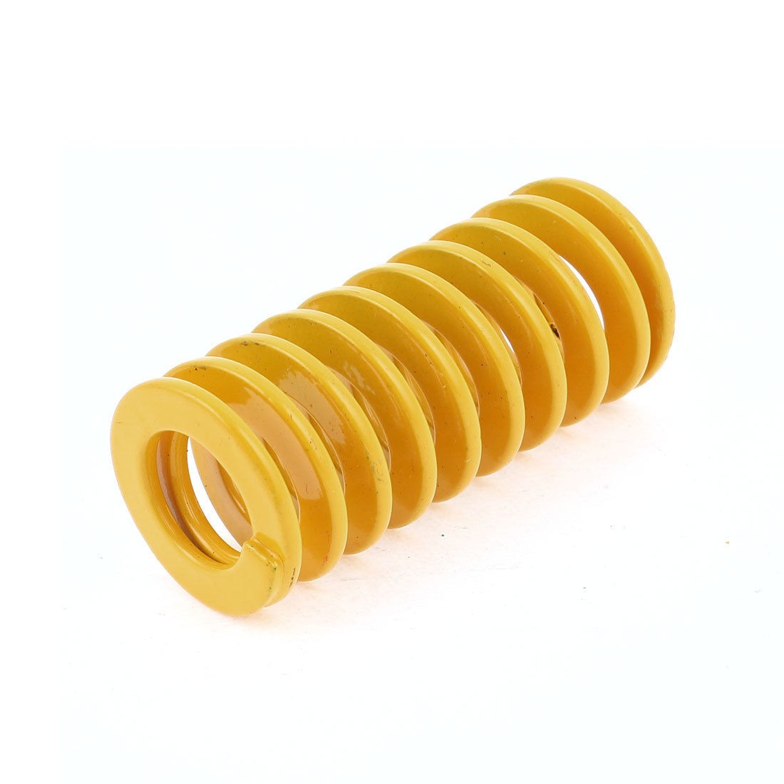 Yellow Light Load Press Flat Coil Compression Die Spring 25mm x 12.5mm x 55mm