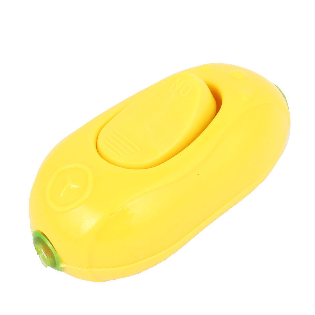 Bedroom ON/OFF Button In Line Cord Lamp Bulb Light Switch Yellow AC 250V 5-10A