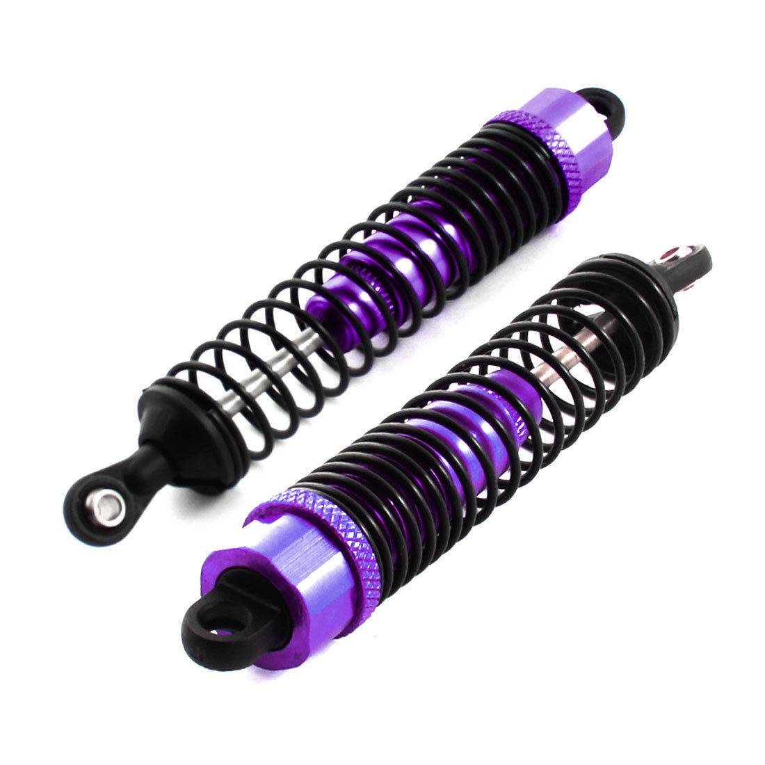 2pcs Purple 100mm Shock Absorber Upgrade Parts for RC Model 1:10 Car Truck