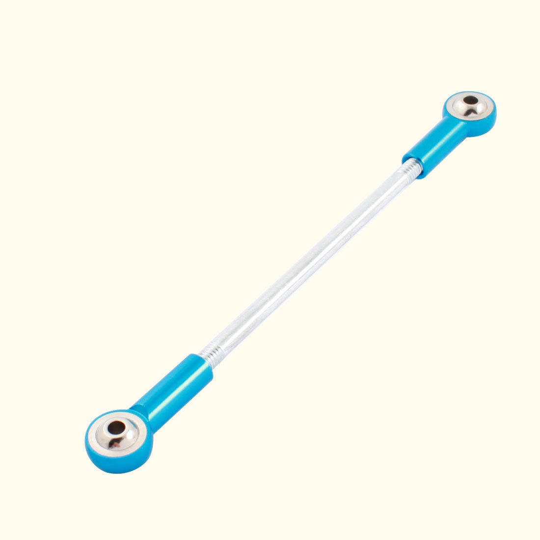 RC Model Toy Spare Parts Metal Double Ball Link Ends Push Rod 4x4x83mm Blue