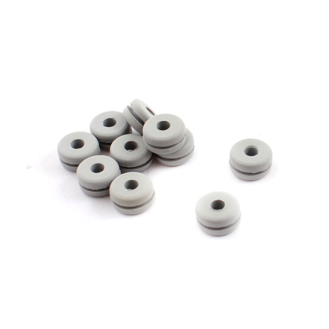 10Pcs RC Canopy Rubber Grommet 2.3x4.2x7x3.5m<wbr/>m for 450 Size Helicopter